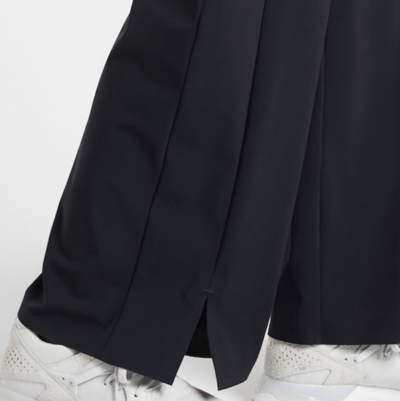 Athleta Travel Work Athletic Casual Essential Cosmic Wide Leg Pants Black 16T - Picture 10 of 14